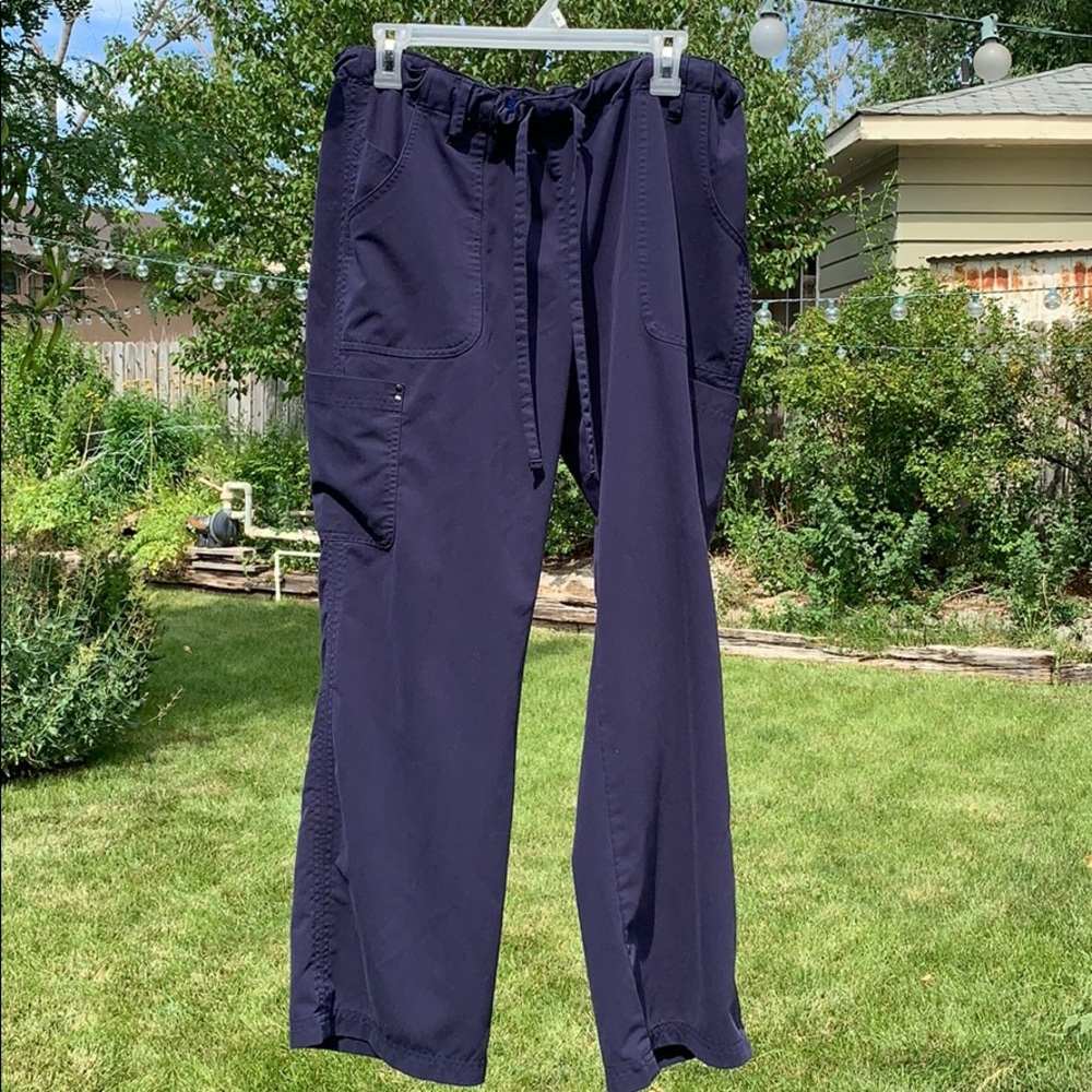 Koi Sapphire Scrub Pants Large Petite